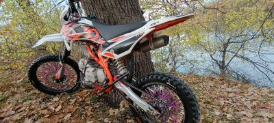 изображение,скриншот № 3 к питбайк KAYO BASIC TT 125 EMг (2024 г.)